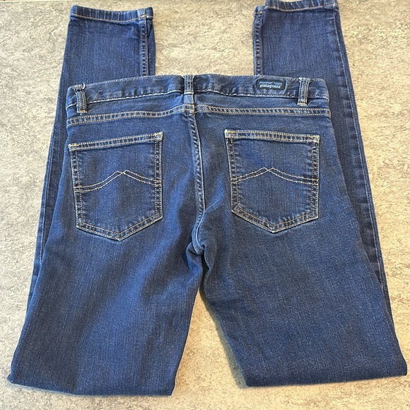 Patagonia Organic Cotton Slim Fit Denim Blue Jeans - Picture 8 of 8